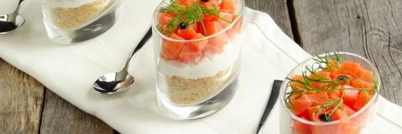 чизкейк с лососем