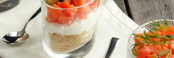 чизкейк с лососем