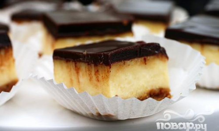 Рецепт чизкейка с молочной карамелью