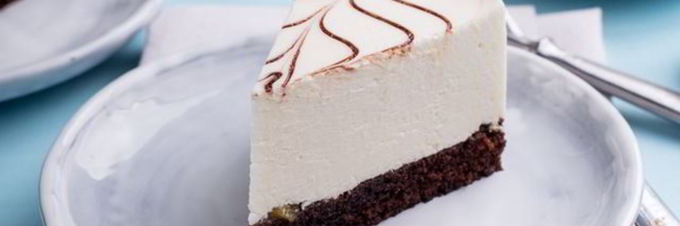 Чизкейк с мороженым