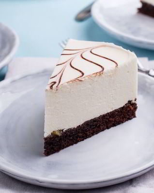 Чизкейк с мороженым