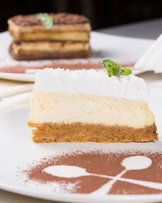 Чизкейк с печеньем