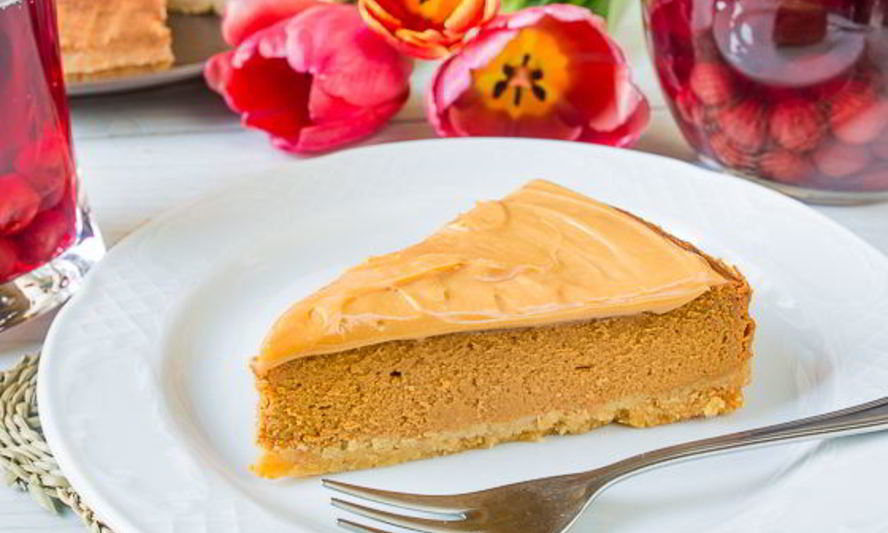 Рецепт чизкейка с вареной сгущенкой