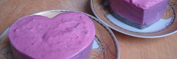 чизкейк свекольный с сельдью