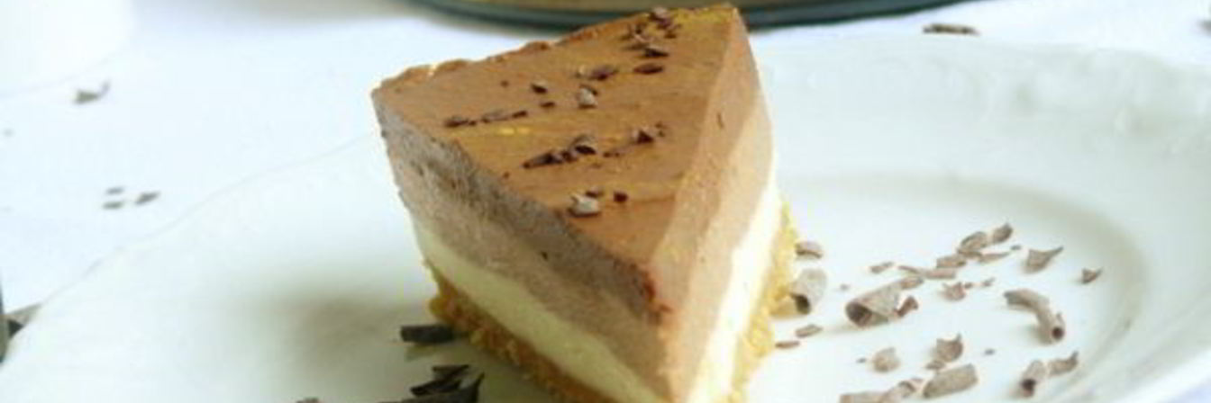 Чизкейк Три шоколада