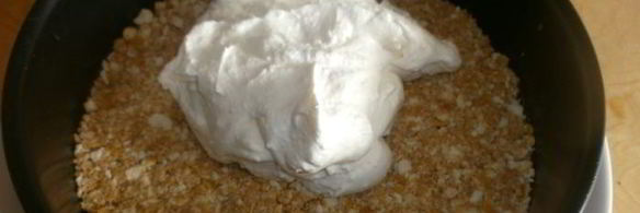 чизкейк ванильно-ананасовый