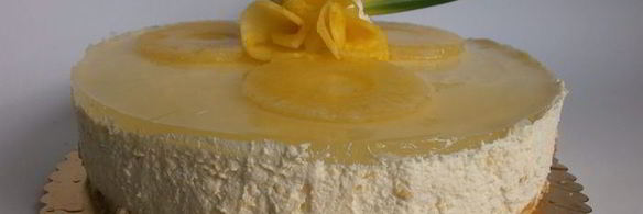 чизкейк ванильно-ананасовый