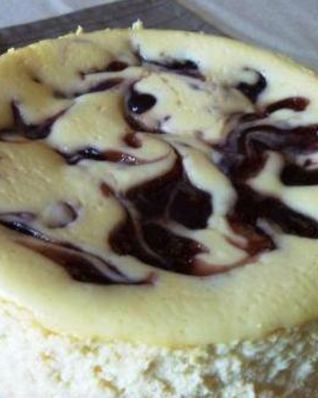 Домашний малиновый чизкейк в духовке