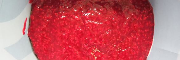 фисташковый чизкейк с малиной