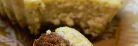 фисташковые мини-чизкейки