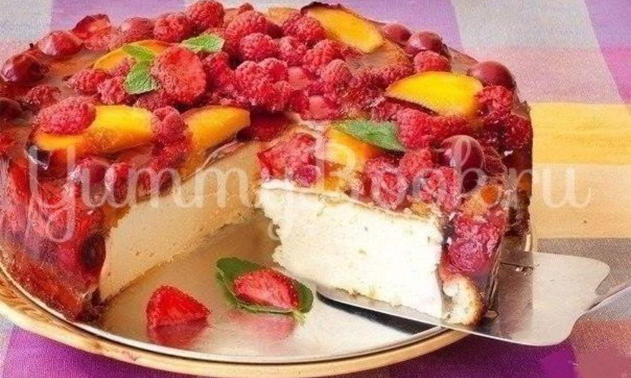 Рецепт фруктового чизкейка