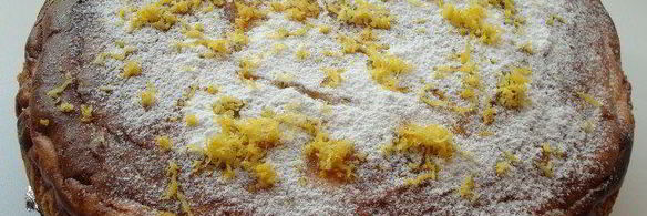 лимонный чизкейк с маком