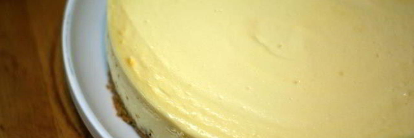 Лимонный чизкейк