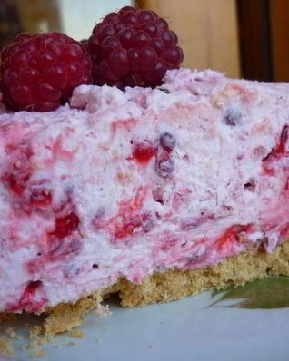 Малиновый чизкейк