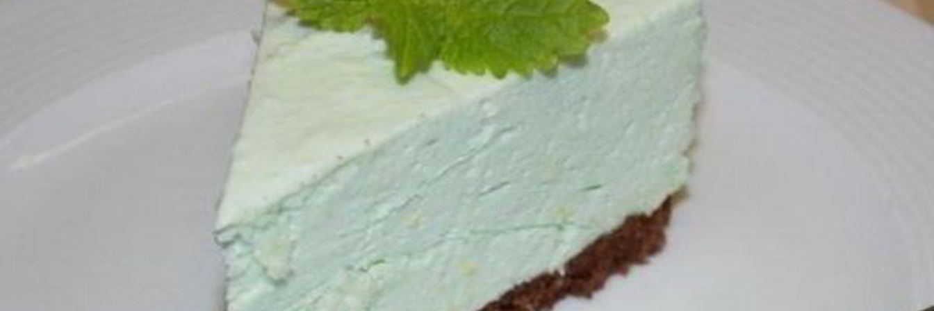 Мятный чизкейк