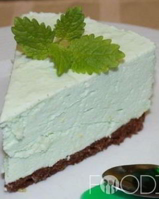 Мятный чизкейк