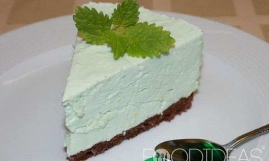 Рецепт мятного чизкейка