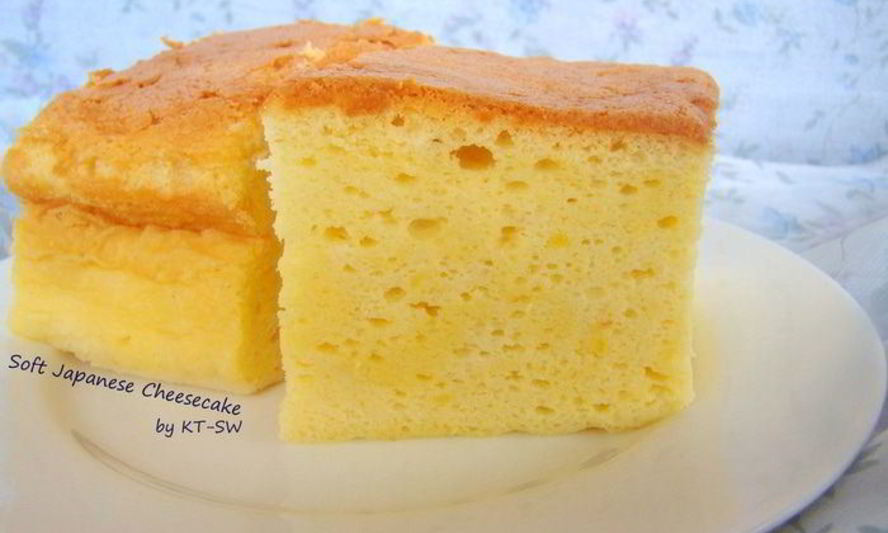 Рецепт нежного японского чизкейка