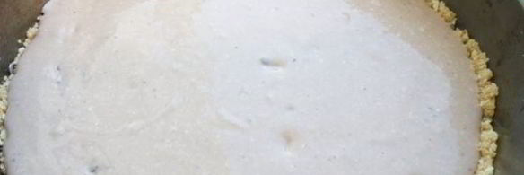 шоколадный чизкейк новогодний