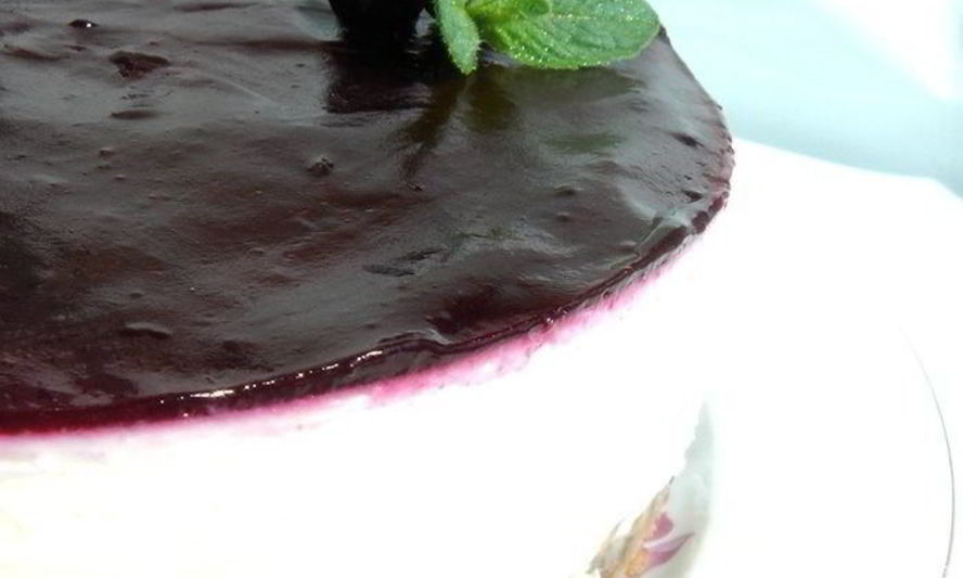 Рецепт смородинового чизкейка на хрустящей основе