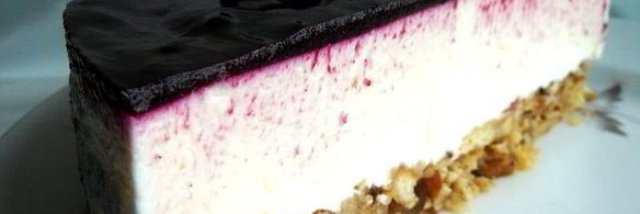 смородиновый чизкейк на хрустящей основе