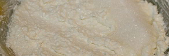 трехцветный домашний чизкейк