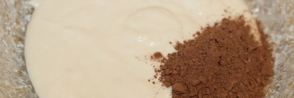 трехцветный домашний чизкейк