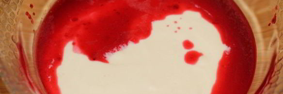 трехцветный домашний чизкейк