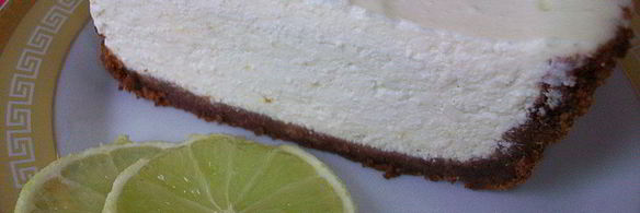 творожный чизкейк с лаймом