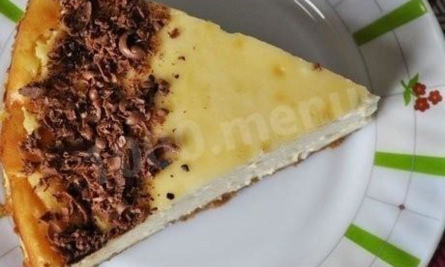 Рецепт творожного чизкейка со вкусом ванили
