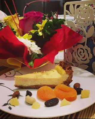 Ванильный чизкейк