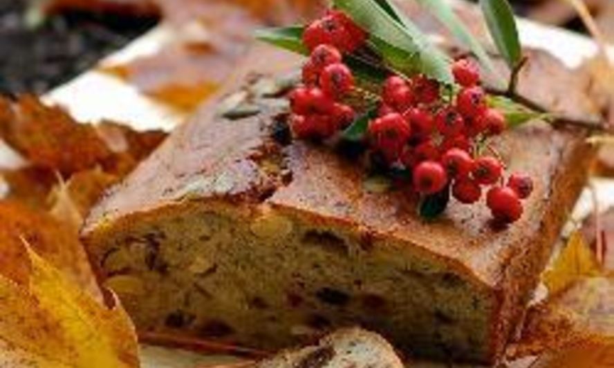 Рецепт бананового кекса с семечками