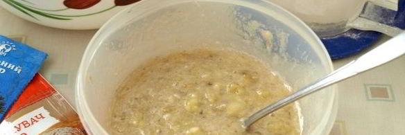 банановые кексы в силиконовых формах