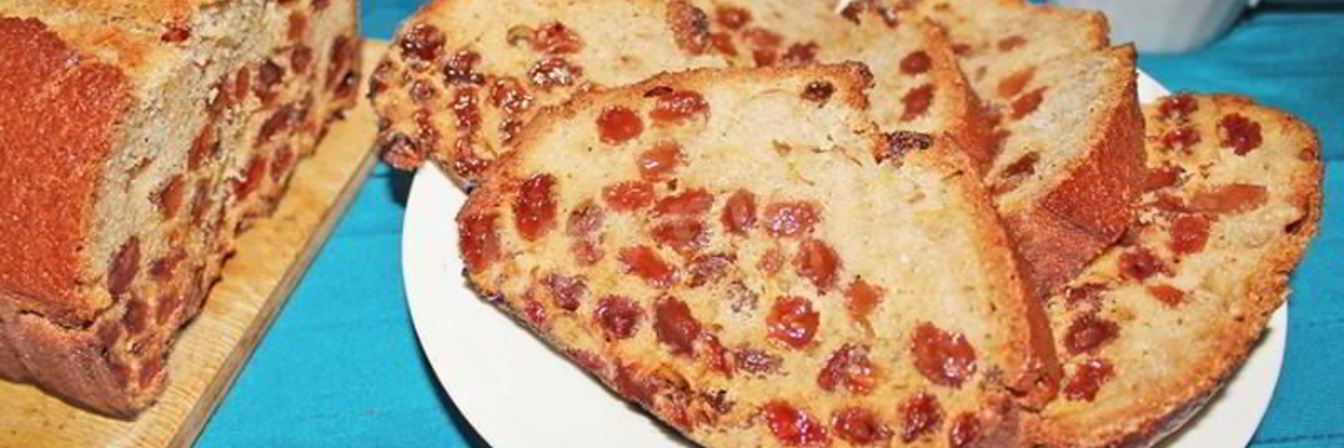 Чайный кекс с изюмом