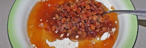 чайный кекс с изюмом