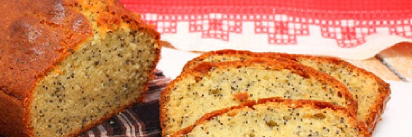 Домашний кекс с маком