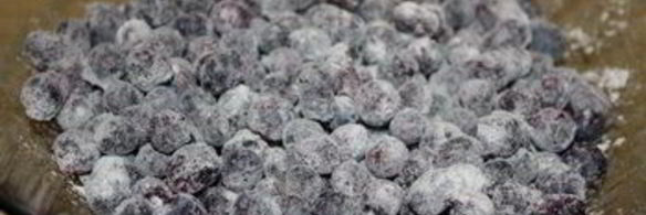 фунтовый кекс с голубикой