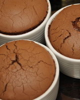 Горячий шоколадный фондан