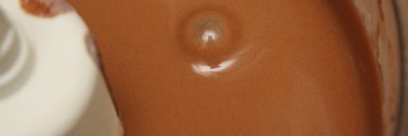 горячий шоколадный фондан