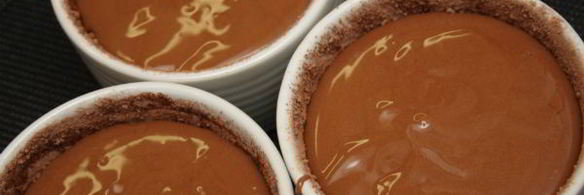 горячий шоколадный фондан