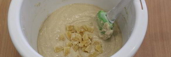 имбирный кекс c цукатами