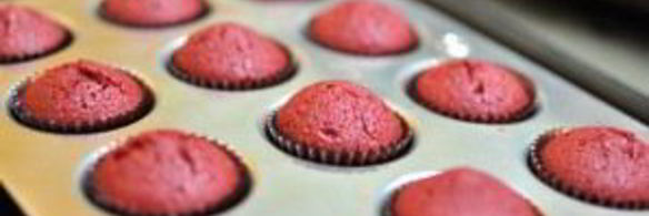 капкейки красный бархат