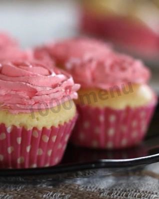 Капкейки со сливочным кремом