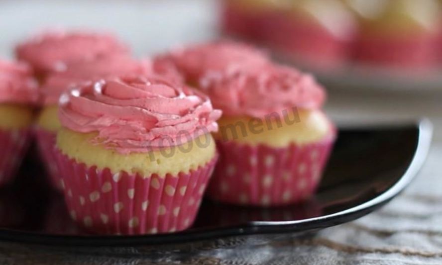 Рецепт капкейков со сливочным кремом