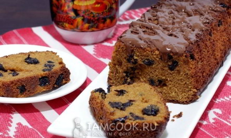 Рецепт карамельного кекса на кукурузной муке