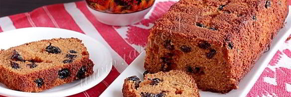 карамельный кекс на кукурузной муке