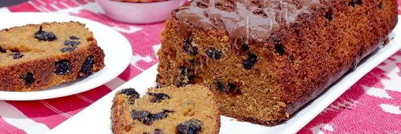 карамельный кекс на кукурузной муке