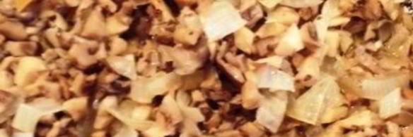 картофельные кексы с грибной начинкой