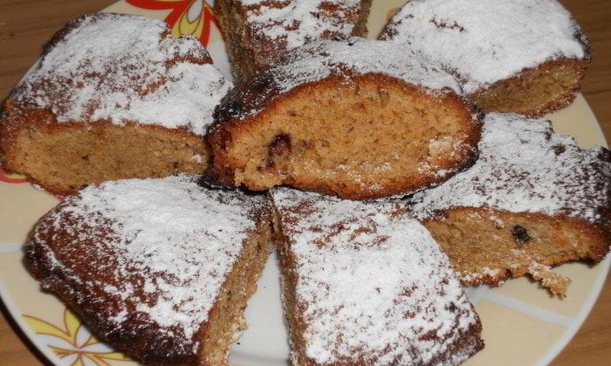 Рецепт кекса из кукурузной муки