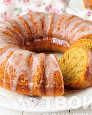 Кекс из тыквы